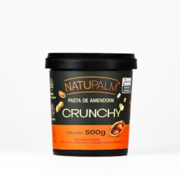 PASTA DE AMENDOIM CRUNCHY 500G