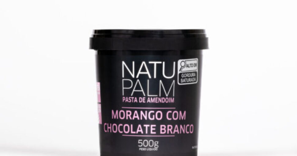 Mais saúde e energia com a Pasta de Amendoim Sabor Morango com Chocolate Branco!